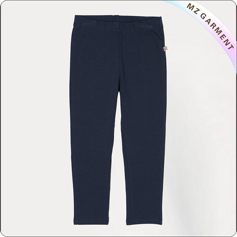 Navy Organic Cotton Libby Leggings