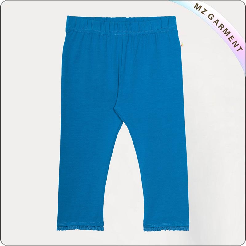 Dark Blue Organic Cotton Leggings