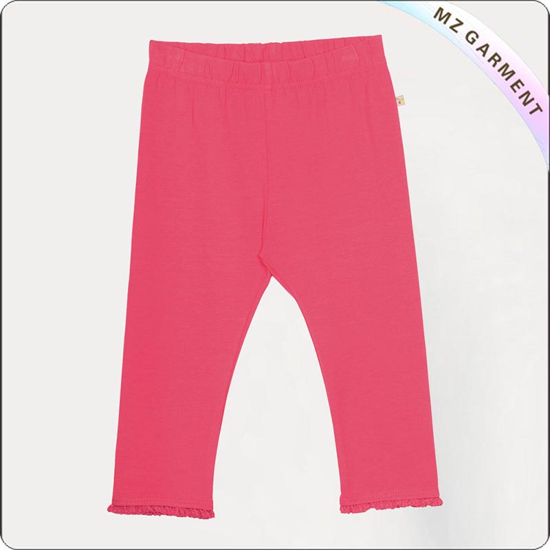 Fuchsia Organic Cotton Leggings