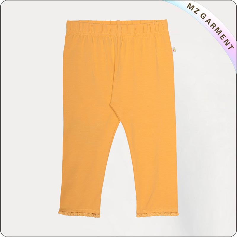 Orange Organic Cotton Legging