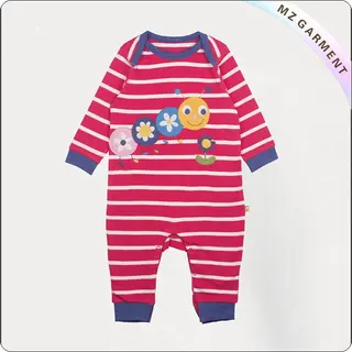 Bubbly Stripe Caterpillar Romper