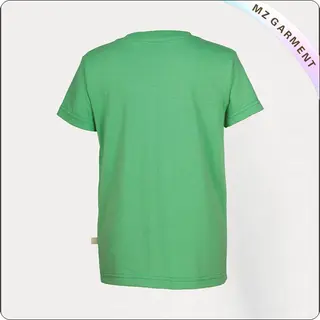 Wheels Applique Tractor Printed Tee