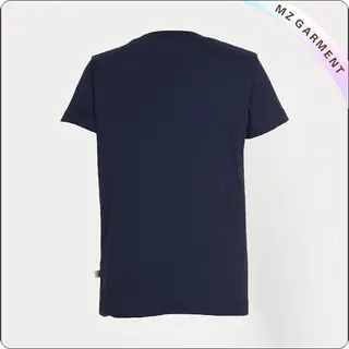 Navy Car Printed Tee