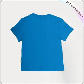 Diver Blue Puffin Printed Tee