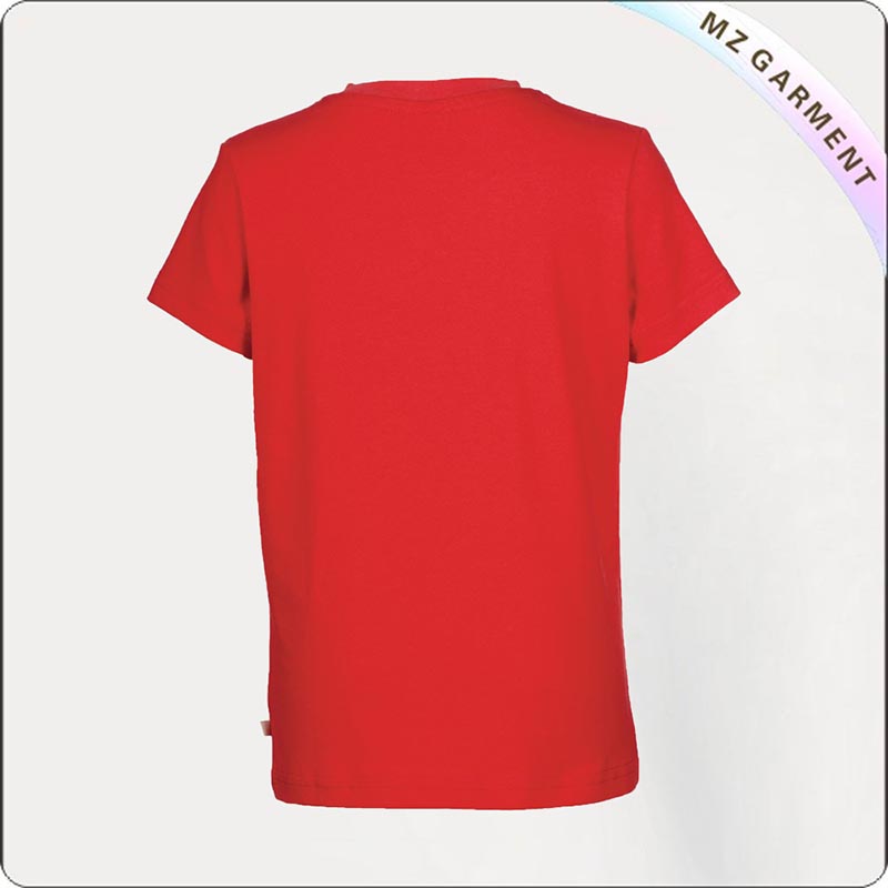 Wheels Applique Camper Printed Tee