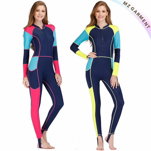 Long Sleeve Wetsuit, Made of Nylon & Spandex, UPF 50+