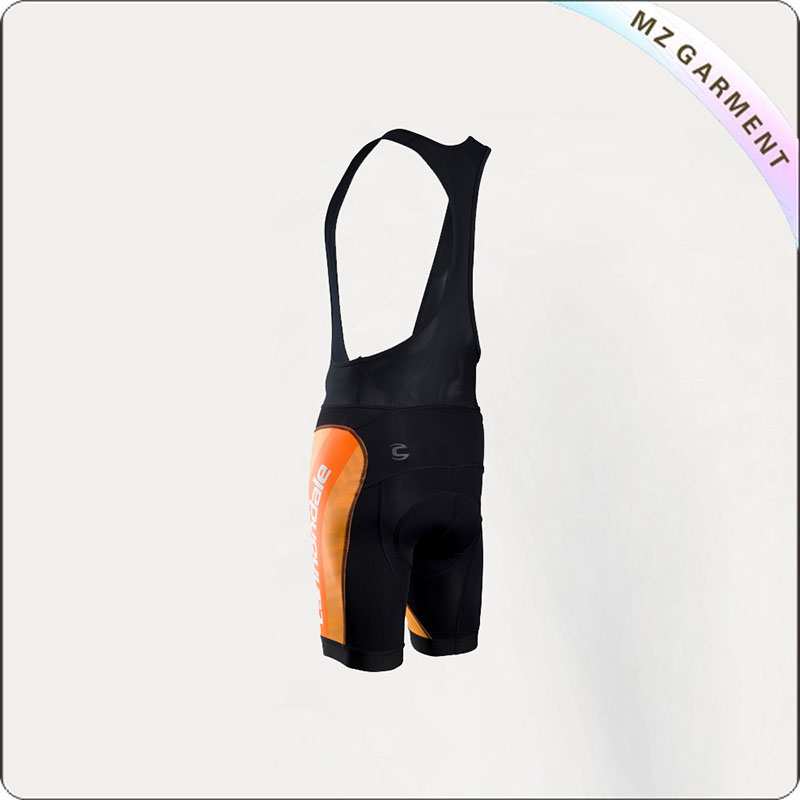 Black & Orange Short Cycling Wear