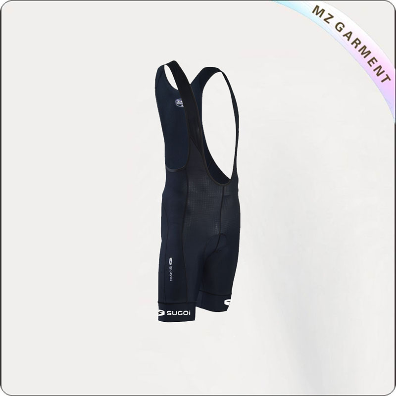 Black & White Jersey Shorts Cycling Wear