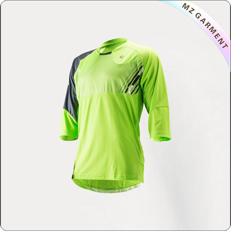 Green & Black Mountain Cycling Wear