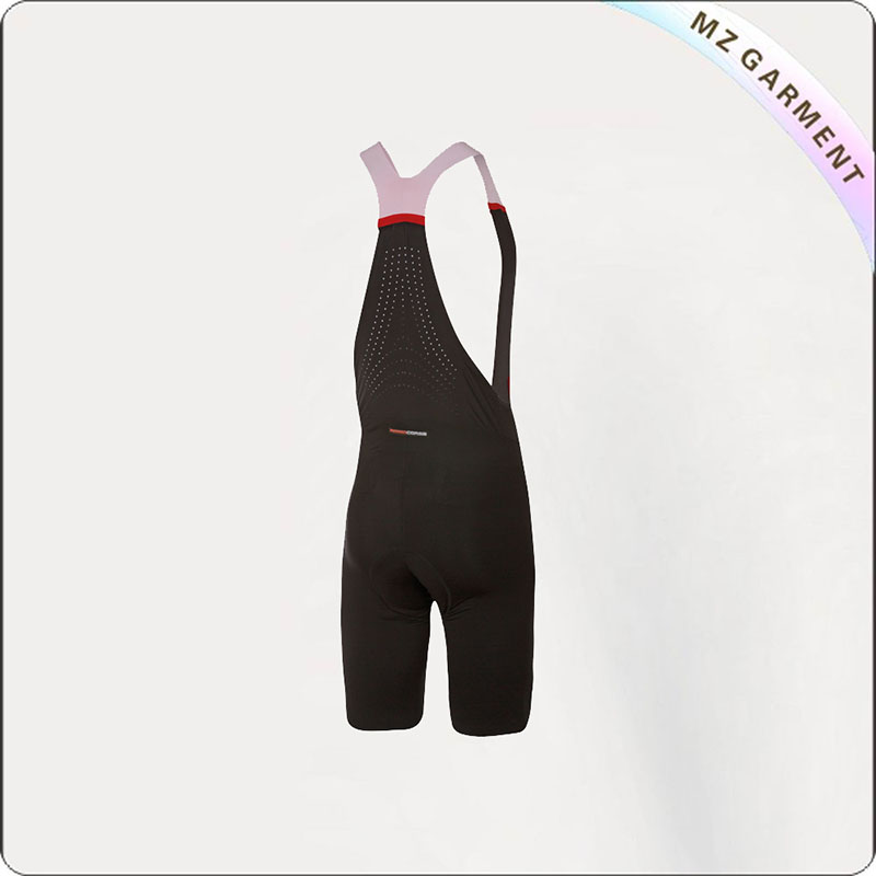 Men's Black & Pink Jersey Shorts Cycling Wear