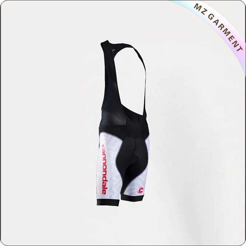 Men's Black & White Cycling Wear