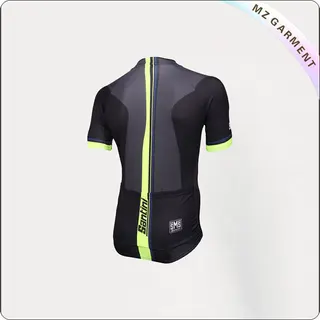 Black & Yellow Active Short Sleeve Jersey