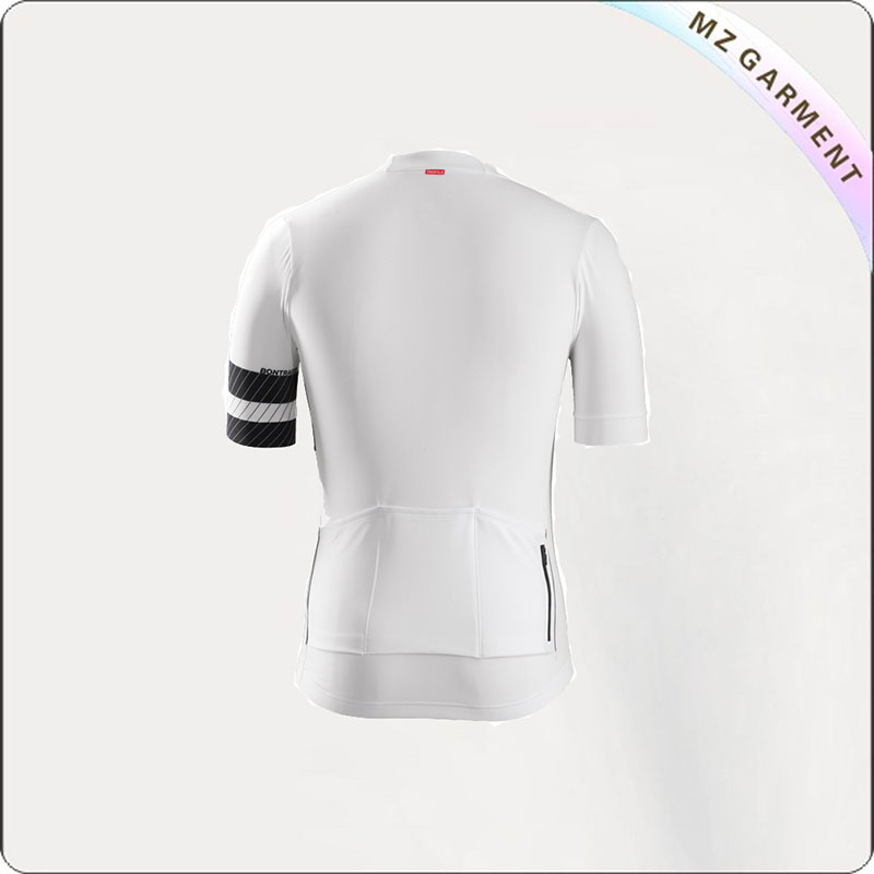 White Active Circuit Short Sleeve Jersey
