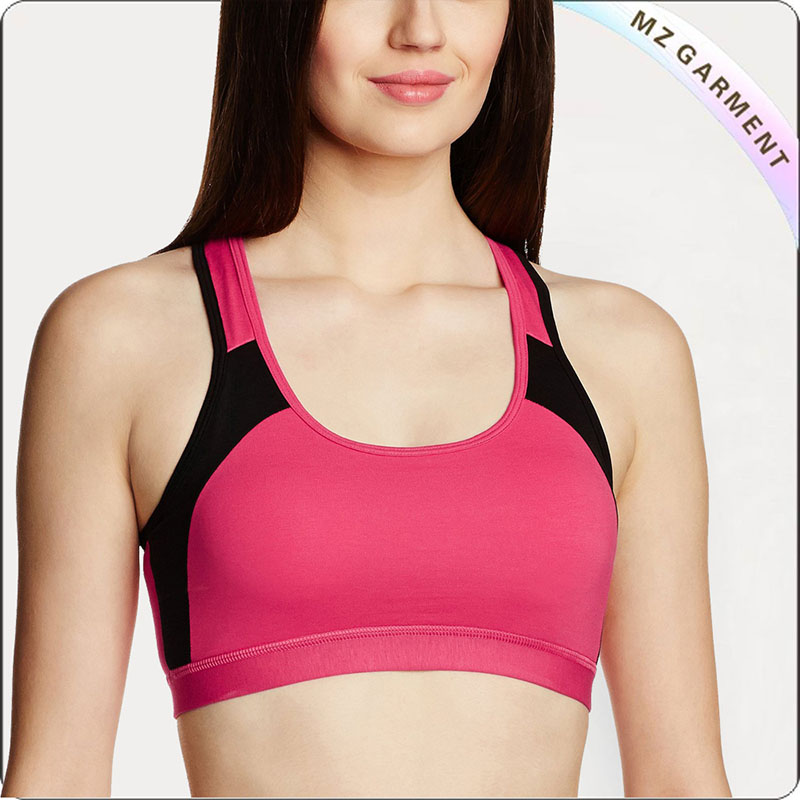 Pink Full Cup Exercise Bra