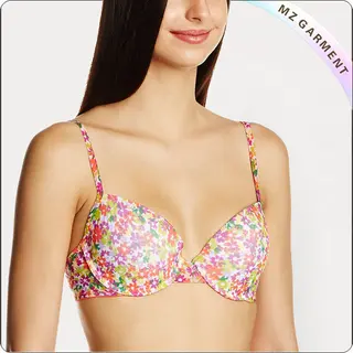 Floral Full Cup Exercise Bra