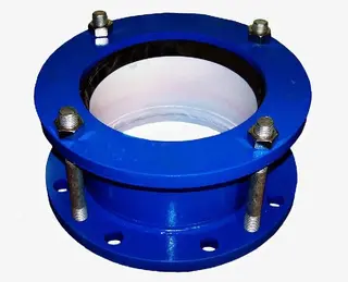 ГОСТ 28996-91 фланцевый aдаптер c электростатическим напылением, DN (Dy) 150 мм, 600 Lb
