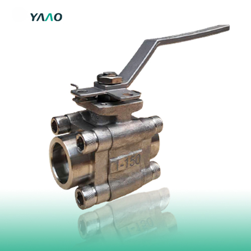 SW A105 Forged Three-Piece Ball Valve 1/2-2 Inch 150-2500LB