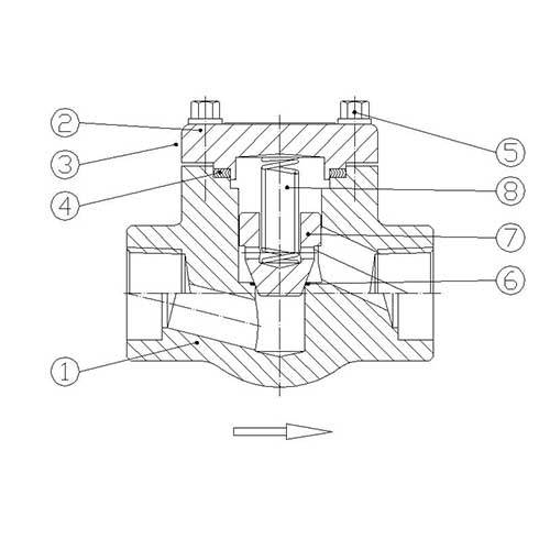 Forged Steel Check Valve Manufacturer - China YAAO Valve