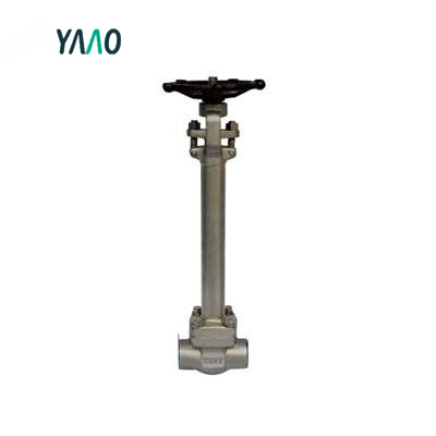 DIN 3352 Cryogenic Gate Valve, 3/4 Inch, Class 1500, Trim 12