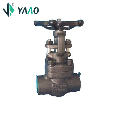 DIN 3352 Gate Valve, A105N, 3/4 Inch, 1500LB, With Hand Wheel