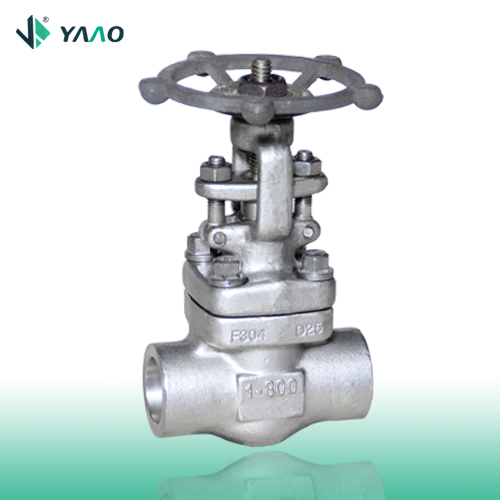 SW A182 F304 Forged Gate Valve 3/8-4 Inch 150-2500LB