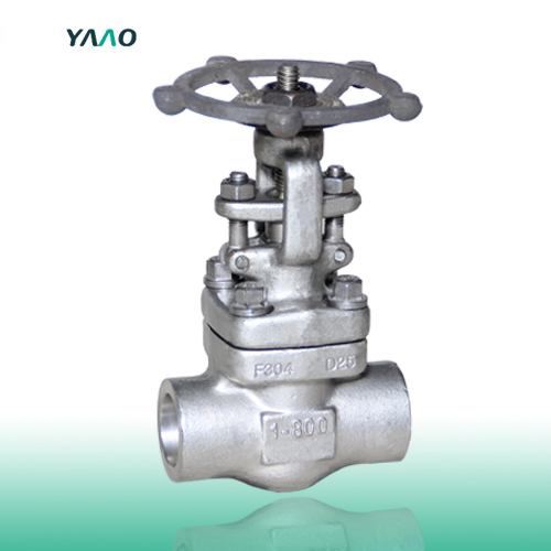SW A182 F304 Forged Gate Valve 3/8-4 Inch 150-2500LB