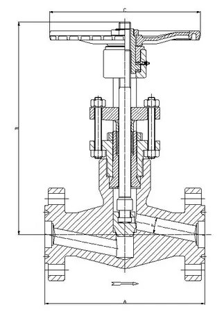 900LB-1500 LB Globe Valve, Welded Bonnet Full & Standard Port
