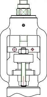 2500LB Integral Flanged Globe Valve, Bolted Bonnet