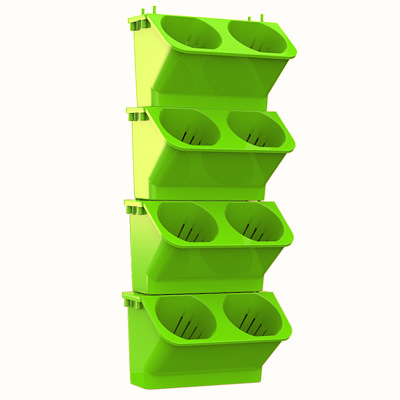 Hydroponics System Vertical Multilayer Suspended Flower Pot in garden