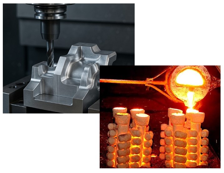 CNC Machining vs. Investment Casting: A Process Comparison