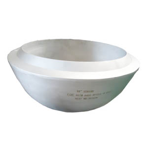 ASME B16.9 Cap, ASTM A403 WP304L, DN450, WT SCH 160, BW, Seamless