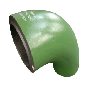 12Cr1MoVG Elbows, 90 Degree, SH3408, 457mm X 55mm, Green Painting