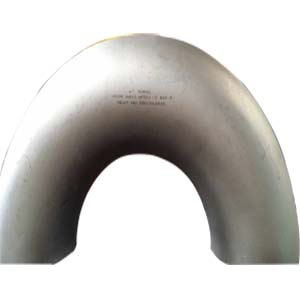 A403 WP321 180D Long Radius Elbows, DN100, SCH 40, Butt Weld End