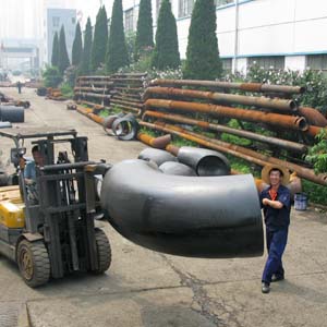 ANSI B16.9 DN900 Welded Fittings 90D Elbows, ASTM A234 WPB