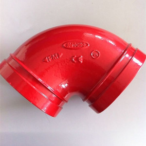 Ductile Iron Grooved 45 Degree Elbows, DN50