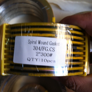 ANSI B16.20 Spiral Wound Gasket, SS 304, Graphite Filler, DN50
