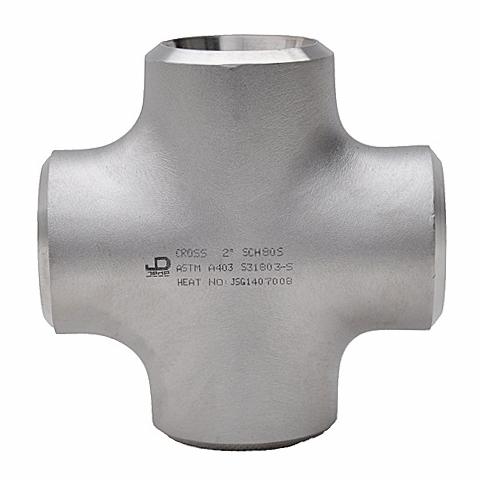 304, 304L Stainless Steel Equal Cross, ANSI B16.9 MSS SP43