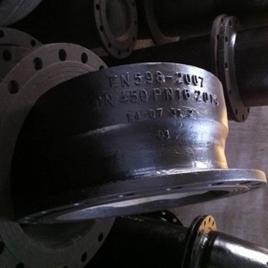 Ductile Iron Flanged Socket Adaptor, 450mm
