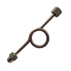 SS316 NPT Syphons, DN15 OD, 240mm, 56mm Inside Diameter