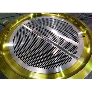 TEMA 2006 Cladding Tube Sheet, ASTM A350 LF2 + Brass, OD 2136mm