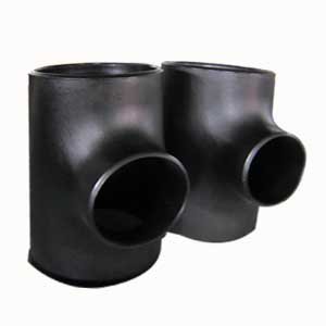 A234 WPB Pipe Tees, B16.9, DN300 * DN200, SCH 40, BW Ends