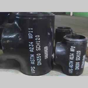 ASME B16.9 Seamless Equal Tee, ASTM A234 WP11, SCH 120, DN350
