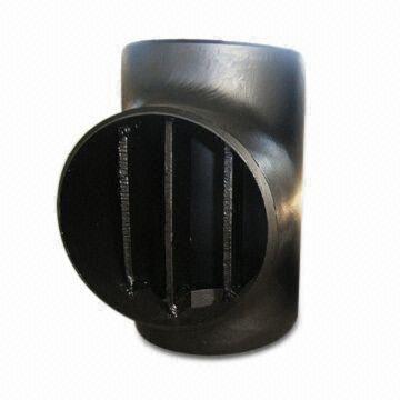 Carbon/Stainless Steel Barred Tee, ANSI/ASME B16.9/MSS-SP-75/43