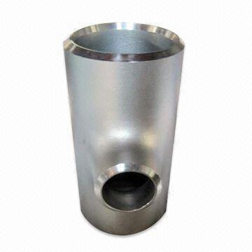 Stainless Steel Butt Welded Reducing Tee, DN15-DN1400, SCH 5-SCH 160