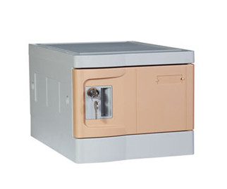 Nine Tier ABS Plastic Office Locker, Multiple Locking Options