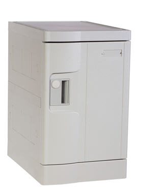 Nine Tier ABS Plastic Shoes Locker, Strong Lockset for Security
