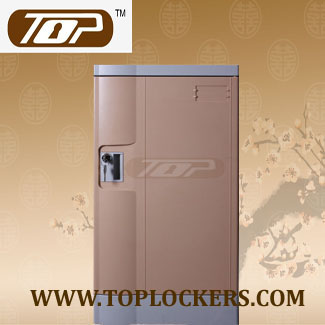 Triple Tier Plastic Factory Locker, Smart Designs, Strong Lockset