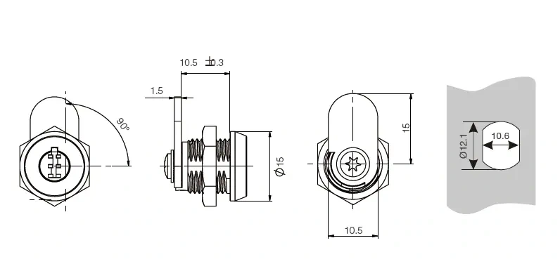 Miniature Cam Locks