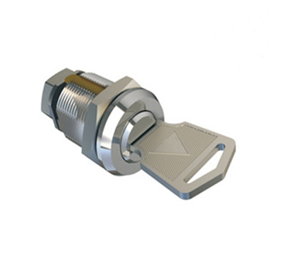 Zinc Alloy Die Cast Wafer Flat Key Cam Lock, Clip Instead of Nut