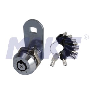 17.5mm Tubular U-change/Magic Cam Lock, Zinc Alloy, Brass